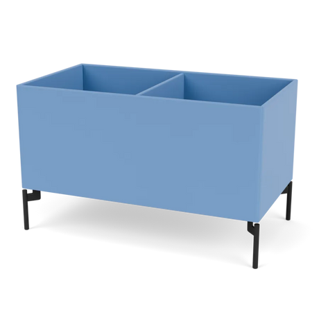 Plantekasse B69,6 cm fra D38, inkl. ben Montana - Azure / Black - Jacobsen Plus
