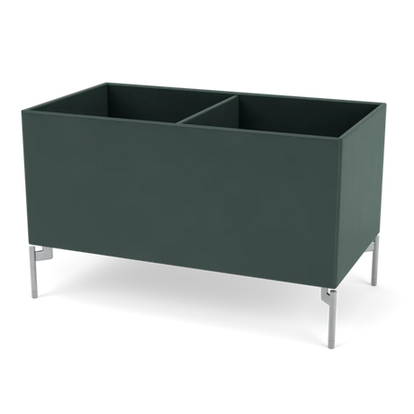 Plantekasse B69,6 cm fra D38, inkl. ben Montana - Black Jade / Krom - Jacobsen Plus