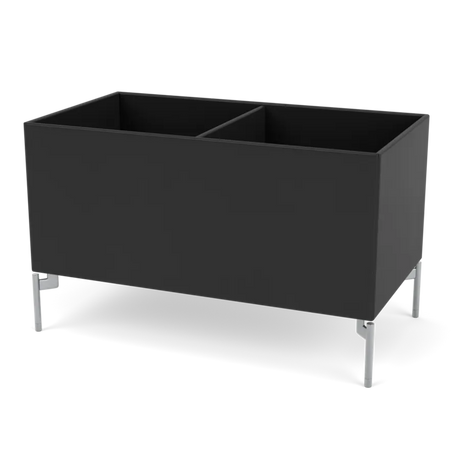 Plantekasse B69,6 cm fra D38, inkl. ben Montana - Black / Krom - Jacobsen Plus
