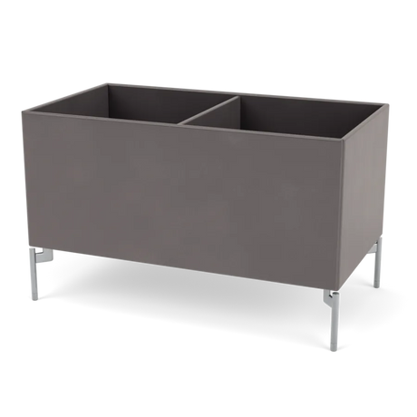 Plantekasse B69,6 cm fra D38, inkl. ben Montana - Coffee / Krom - Jacobsen Plus