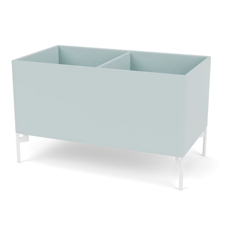 Plantekasse B69,6 cm fra D38, inkl. ben Montana - Flint / Snow - Jacobsen Plus