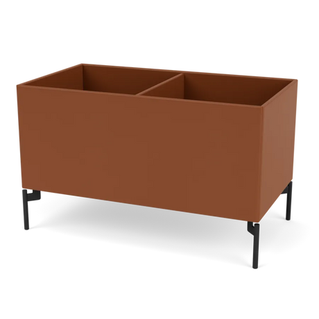 Plantekasse B69,6 cm fra D38, inkl. ben Montana - Hazelnut / Black - Jacobsen Plus