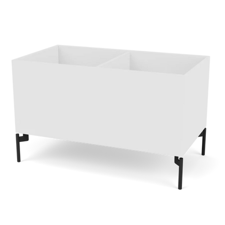 Plantekasse B69,6 cm fra D38, inkl. ben Montana - New white / Black - Jacobsen Plus