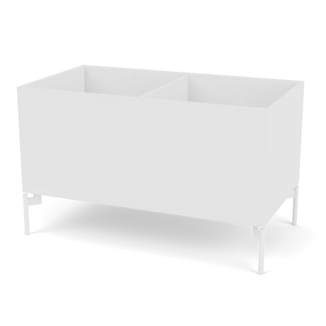 Plantekasse B69,6 cm fra D38, inkl. ben Montana - New white / Snow - Jacobsen Plus