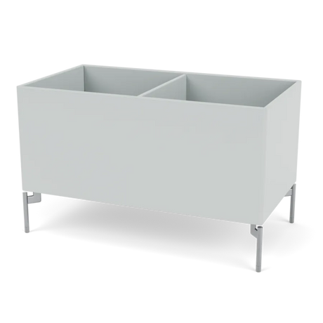 Plantekasse B69,6 cm fra D38, inkl. ben Montana - Oyster / Krom - Jacobsen Plus