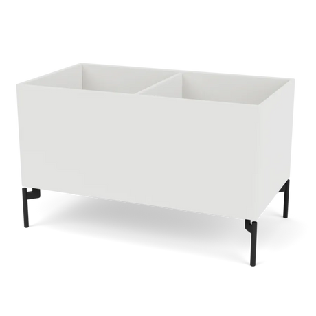 Plantekasse B69,6 cm fra D38, inkl. ben Montana - Hvid (white 01) / Black - Jacobsen Plus