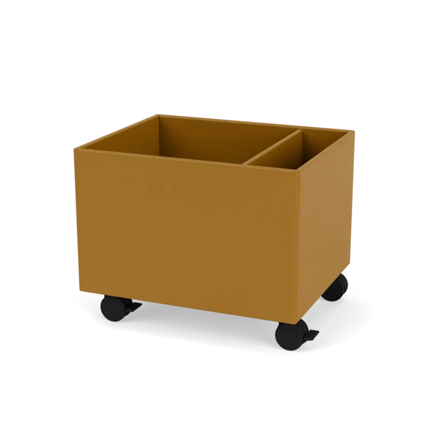 Plantekasse B46,8 cm, inkl. hjul fra Montana - Amber / Dybde: 38 cm - Jacobsen Plus