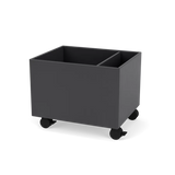 Plantekasse B46,8 cm, inkl. hjul fra Montana - Anthracite / Dybde: 38 cm - Jacobsen Plus