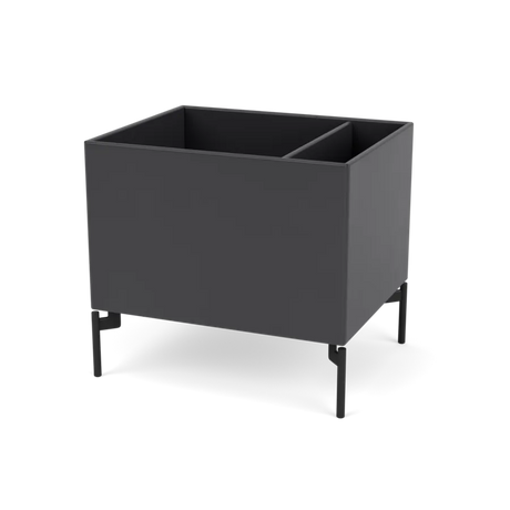 Plantekasse B46,8 cm D38, inkl. ben fra Montana - Anthracite / Black - Jacobsen Plus