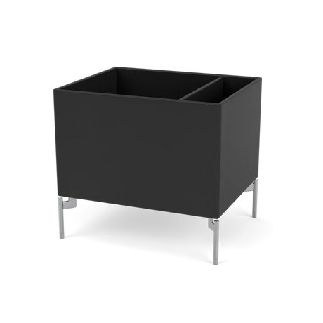 Plantekasse B46,8 cm D38, inkl. ben fra Montana - Black / Krom - Jacobsen Plus