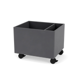 Plantekasse B46,8 cm, inkl. hjul fra Montana - Coal / Dybde: 38 cm - Jacobsen Plus