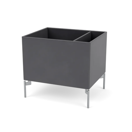 Plantekasse B46,8 cm D38, inkl. ben fra Montana - Coal / Krom - Jacobsen Plus