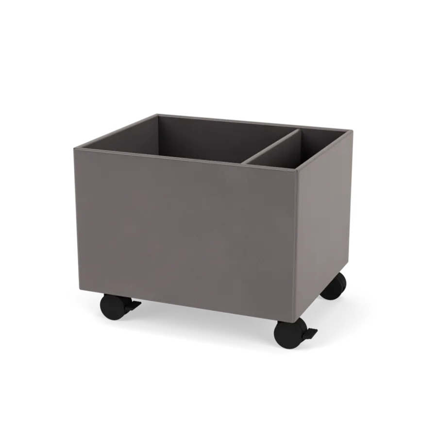 Plantekasse B46,8 cm, inkl. hjul fra Montana - Coffee / Dybde: 38 cm - Jacobsen Plus