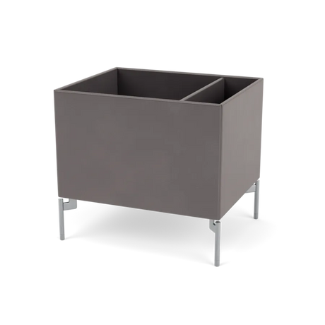 Plantekasse B46,8 cm D38, inkl. ben fra Montana - Coffee / Krom - Jacobsen Plus