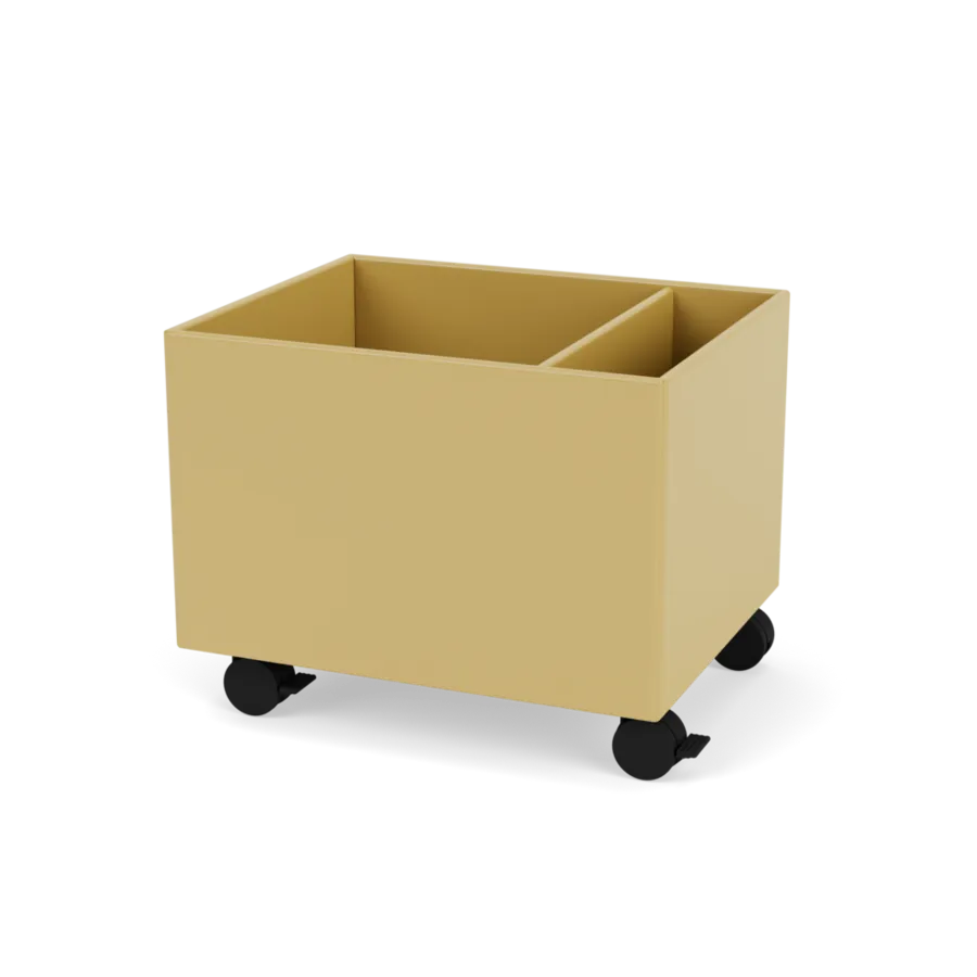 Plantekasse B46,8 cm, inkl. hjul fra Montana - Cumin / Dybde: 38 cm - Jacobsen Plus