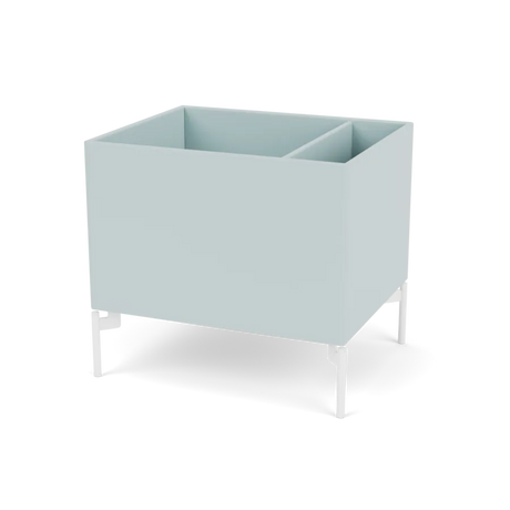 Plantekasse B46,8 cm D38, inkl. ben fra Montana - Flint / Snow - Jacobsen Plus