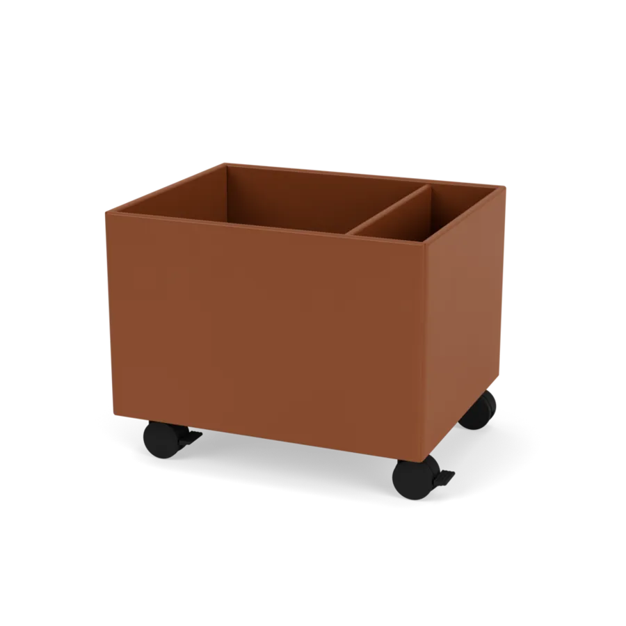 Plantekasse B46,8 cm, inkl. hjul fra Montana - Hazelnut / Dybde: 38 cm - Jacobsen Plus