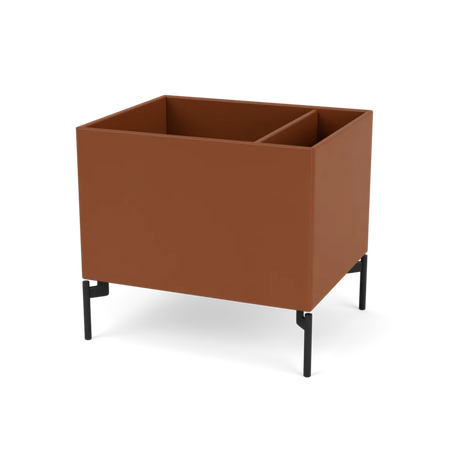 Plantekasse B46,8 cm D38, inkl. ben fra Montana - Hazelnut / Black - Jacobsen Plus