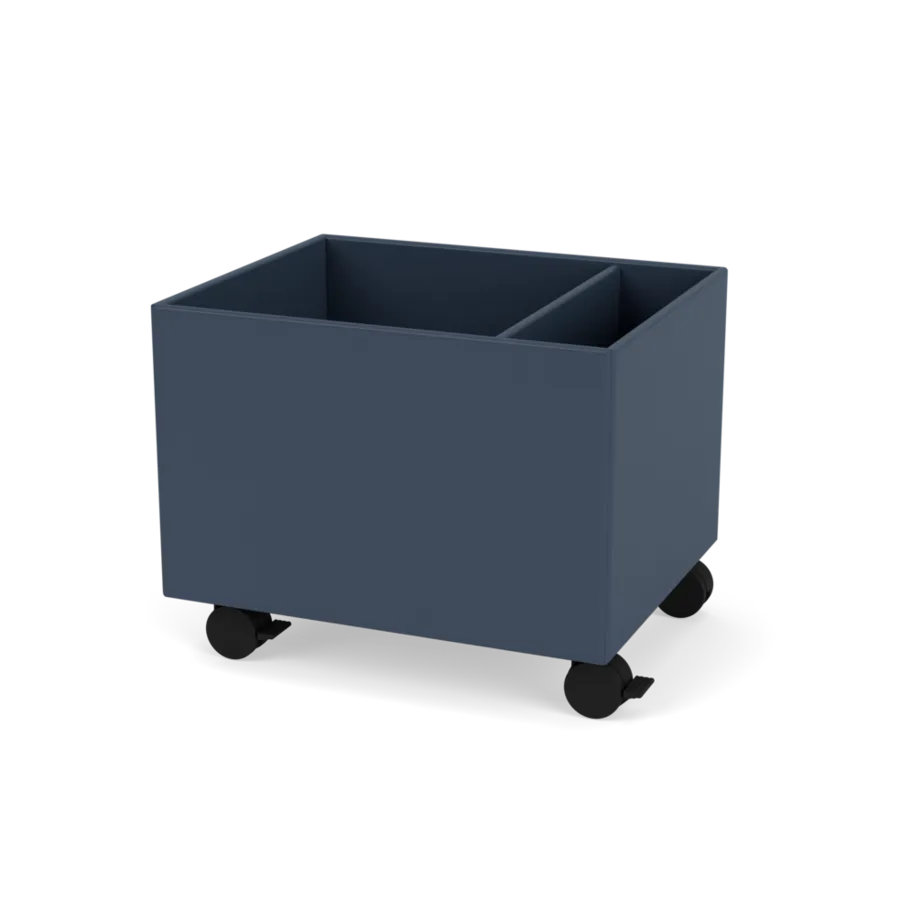 Plantekasse B46,8 cm, inkl. hjul fra Montana - Juniper / Dybde: 38 cm - Jacobsen Plus