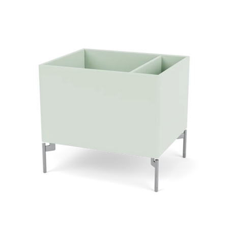 Plantekasse B46,8 cm D38, inkl. ben fra Montana - Mist / Krom - Jacobsen Plus