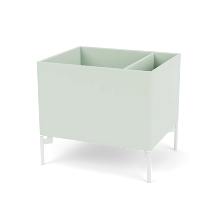Plantekasse B46,8 cm D38, inkl. ben fra Montana - Mist / Snow - Jacobsen Plus