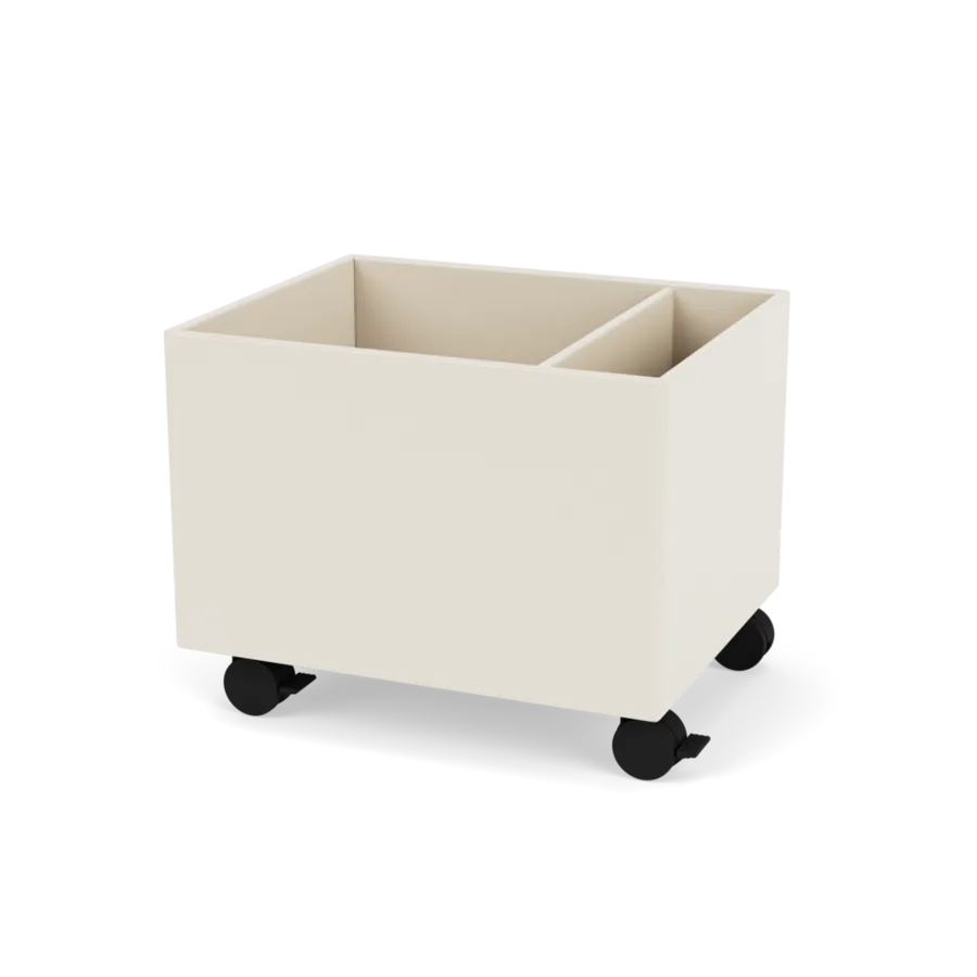 Plantekasse B46,8 cm, inkl. hjul fra Montana - Oat / Dybde: 38 cm - Jacobsen Plus