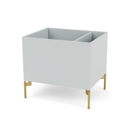Plantekasse B46,8 cm D38, inkl. ben fra Montana - Oyster / Messing - Jacobsen Plus