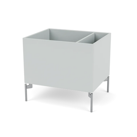 Plantekasse B46,8 cm D38, inkl. ben fra Montana - Oyster / Krom - Jacobsen Plus