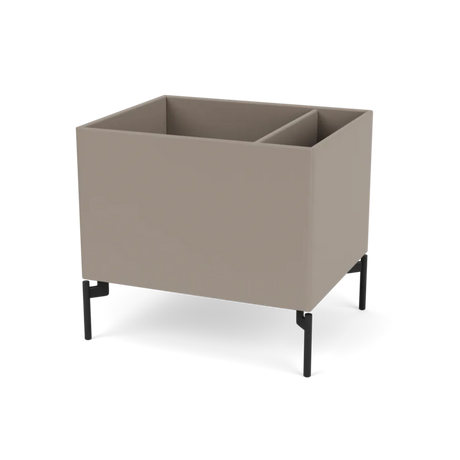 Plantekasse B46,8 cm D38, inkl. ben fra Montana - Truffle / Black - Jacobsen Plus