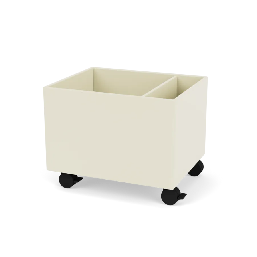 Plantekasse B46,8 cm, inkl. hjul fra Montana - Vanilla / Dybde: 38 cm - Jacobsen Plus