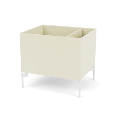 Plantekasse B46,8 cm D38, inkl. ben fra Montana - Vanilla / Snow - Jacobsen Plus