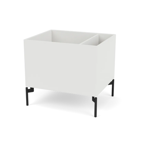 Plantekasse B46,8 cm D38, inkl. ben fra Montana - Hvid (white 01) / Black - Jacobsen Plus