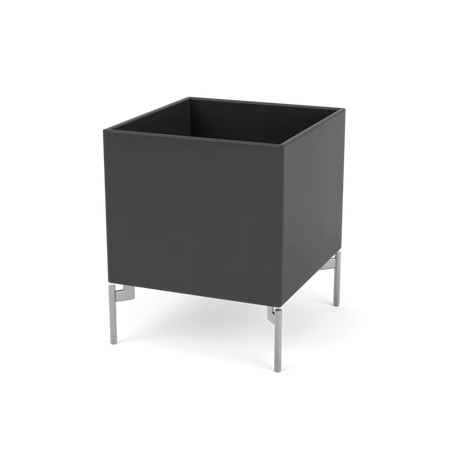 Plantekasse B35,4 cm D38, inkl. ben fra Montana - Anthracite / Krom - Jacobsen Plus