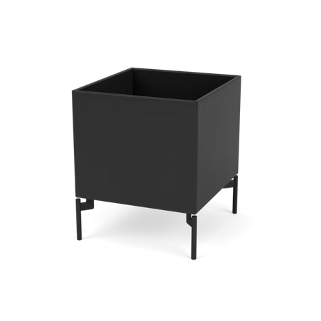 Plantekasse B35,4 cm D38, inkl. ben fra Montana - Black / Black - Jacobsen Plus