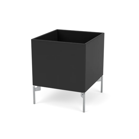 Plantekasse B35,4 cm D38, inkl. ben fra Montana - Black / Krom - Jacobsen Plus