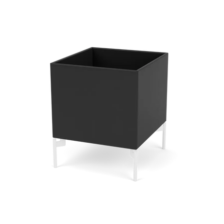 Plantekasse B35,4 cm D38, inkl. ben fra Montana - Black / Snow - Jacobsen Plus