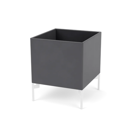 Plantekasse B35,4 cm D38, inkl. ben fra Montana - Coal / Snow - Jacobsen Plus