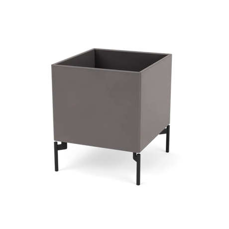 Plantekasse B35,4 cm D38, inkl. ben fra Montana - Coffee / Black - Jacobsen Plus