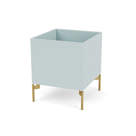 Plantekasse B35,4 cm D38, inkl. ben fra Montana - Flint / Messing - Jacobsen Plus