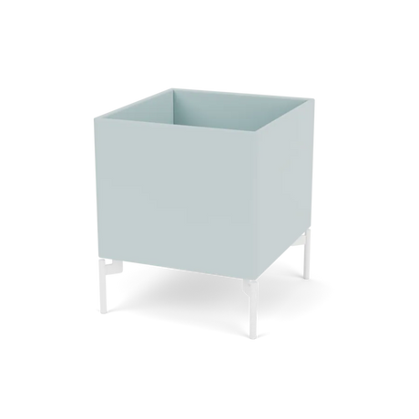 Plantekasse B35,4 cm D38, inkl. ben fra Montana - Flint / Snow - Jacobsen Plus