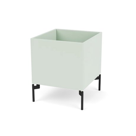 Plantekasse B35,4 cm D38, inkl. ben fra Montana - Mist / Black - Jacobsen Plus