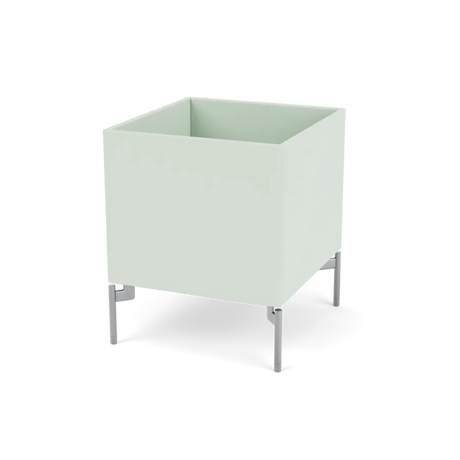 Plantekasse B35,4 cm D38, inkl. ben fra Montana - Mist / Krom - Jacobsen Plus