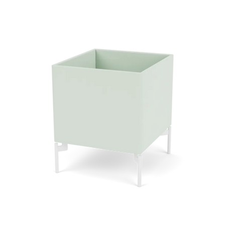 Plantekasse B35,4 cm D38, inkl. ben fra Montana - Mist / Snow - Jacobsen Plus