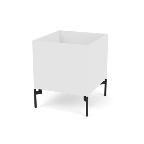 Plantekasse B35,4 cm D38, inkl. ben fra Montana - New white / Black - Jacobsen Plus