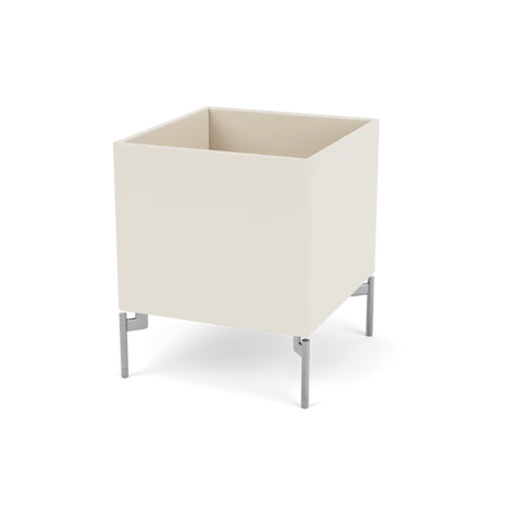 Plantekasse B35,4 cm D38, inkl. ben fra Montana - Oat / Krom - Jacobsen Plus