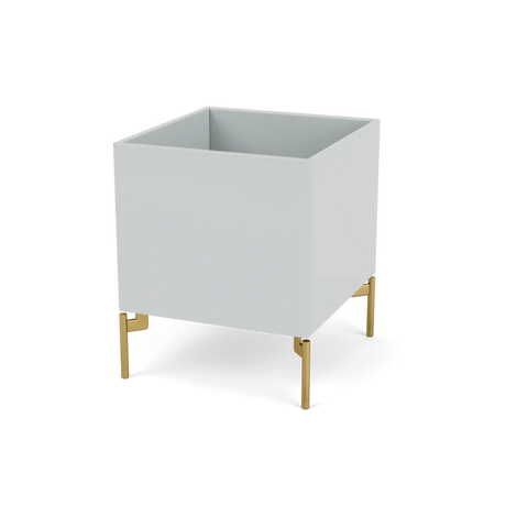 Plantekasse B35,4 cm D38, inkl. ben fra Montana - Oyster / Messing - Jacobsen Plus