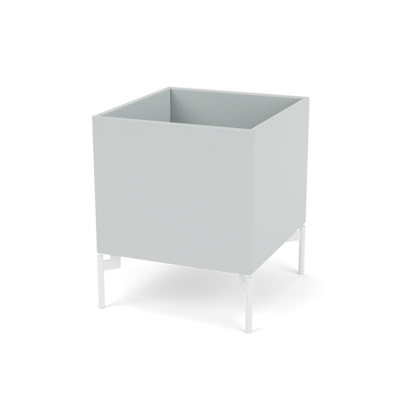 Plantekasse B35,4 cm D38, inkl. ben fra Montana - Oyster / Snow - Jacobsen Plus