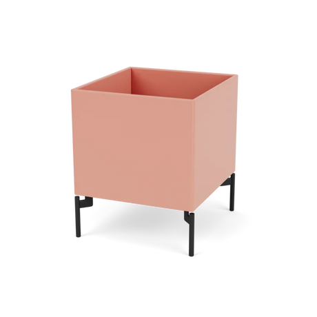 Plantekasse B35,4 cm D38, inkl. ben fra Montana - Rhubarb / Black - Jacobsen Plus