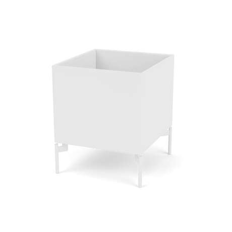 Plantekasse B35,4 cm D38, inkl. ben fra Montana - Snow / Snow - Jacobsen Plus