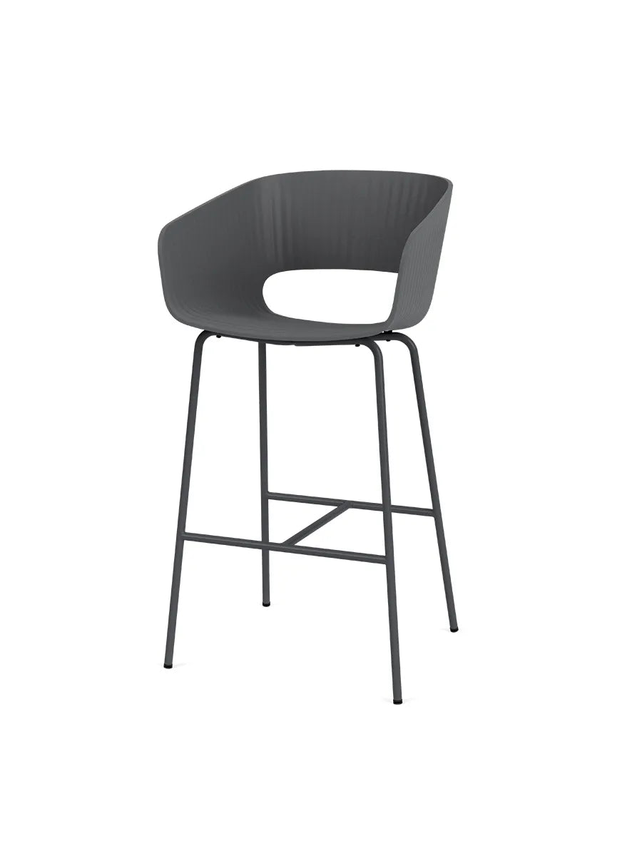 Marée 403 Barstol fra Montana - Anthracite stel / Anthracite - Jacobsen Plus